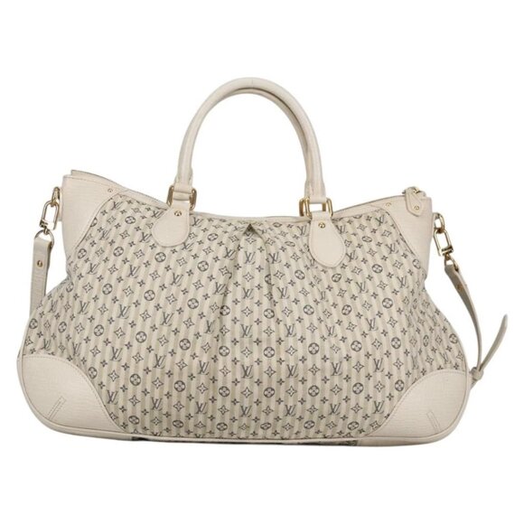 LOUIS VUITTON Monogram Mini Lin Croisette Marina GM Bag 2way M95492 Auth 139957 - Picture 3 of 16